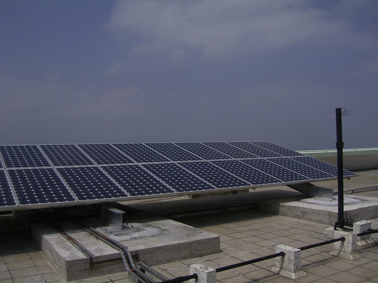 PV Installation in Cloudridge Quarters. The text above describes the image.