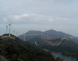 南澳岛风电场。 以上文字说明这张图片。 南澳岛风电场。 以上文字说明这张图片。